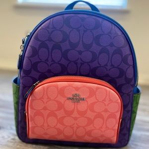 Coach Multi Color Backpack